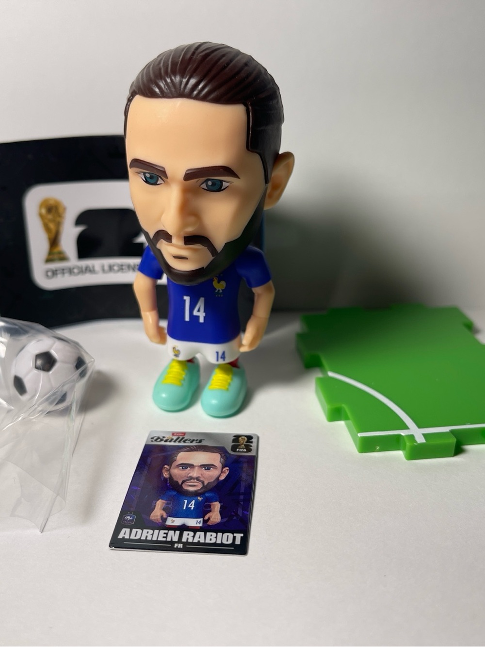 Adrien Rabiot Figure with Green Shoes - Official Licensed Collectible